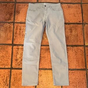 7 For All Mankind Light Gray Men’s Slimmy Pants